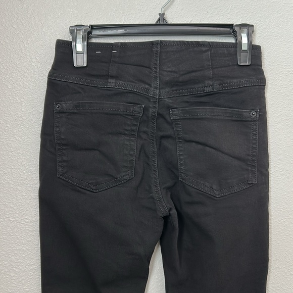 INC Denim black Pull-On Flare jeans - Picture 7 of 9